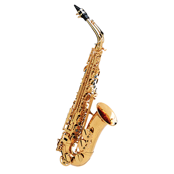 Senzo Alto Saxophone – Copper – Gold Lacquer – Shaped case, straps, backpack