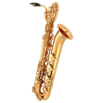 400 Series Baritone Saxophone – Brass – Lacquer – Backpack