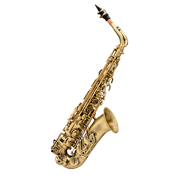 400 Series Alto Saxophone – Brass – Brushed – Backpack
